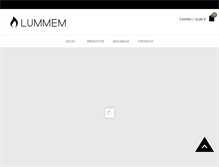 Tablet Screenshot of lummem.com